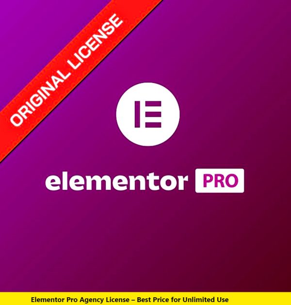 Elementor Pro Agency License – Best Price for Unlimited Use