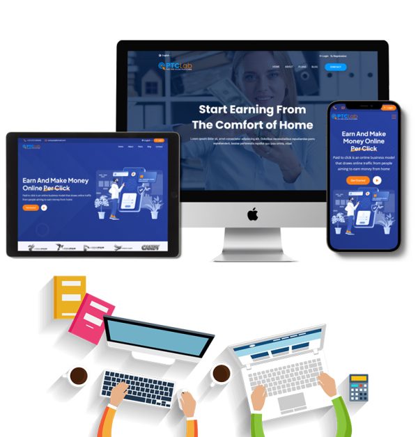 ptcLAB - Pay Per Click Platform 2025